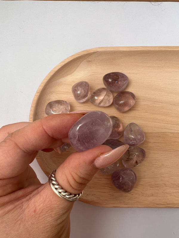 Amethyst Tumble Stone - Calm/Protect/Ground